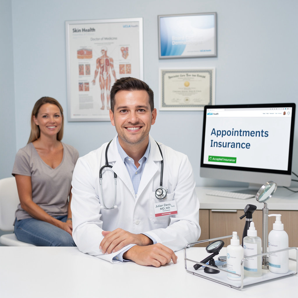 Julian Davis, MD, MA - UCLA Health dermatologist providing expert skin care in a modern Santa Barbara clinic